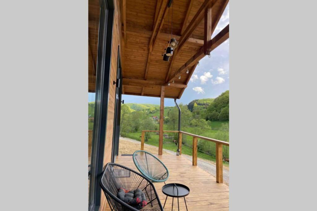 Valley House Cabana Cu Priveliste De Vis Sita Buzăului Exteriör bild