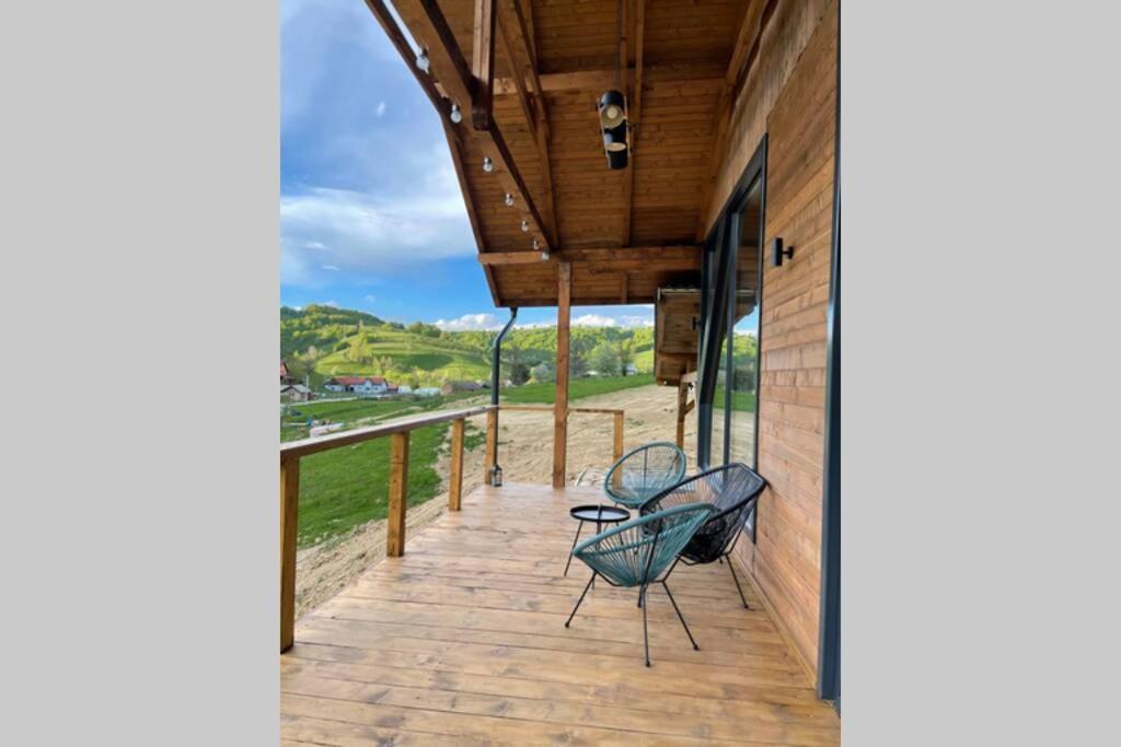 Valley House Cabana Cu Priveliste De Vis Sita Buzăului Exteriör bild